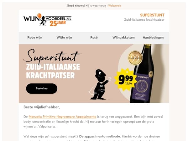 SUPERSTUNT | Vorig jaar in 2 uur uitverkocht...