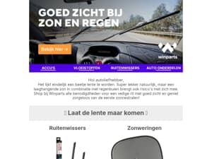 🌦️ Zon en regen op komst