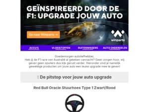 🏎️ Goedemorgen autoliefhebber, heb jij de F1 race van Australië al gezien?