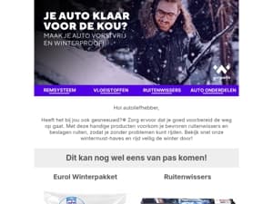 Koude start vandaag? We helpen je op weg!❄️🚘️