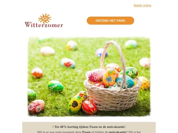 Tijd voor vakantie! 🐣