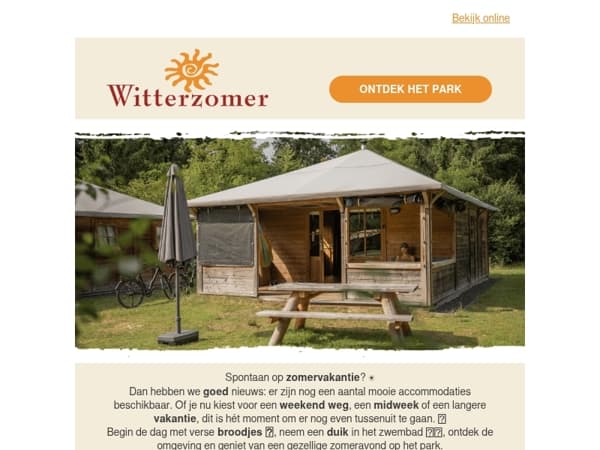 ☀️ Spontaan op zomervakantie?