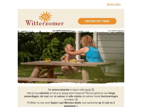☀️ Last minute op zomervakantie?