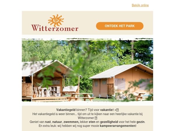 Vakantiegeld binnen? Tijd voor vakantie! 💛