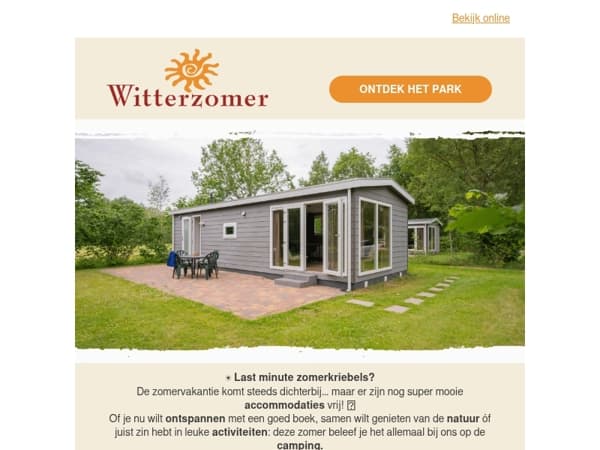 ☀️ De zomervakantie staat voor de deur!