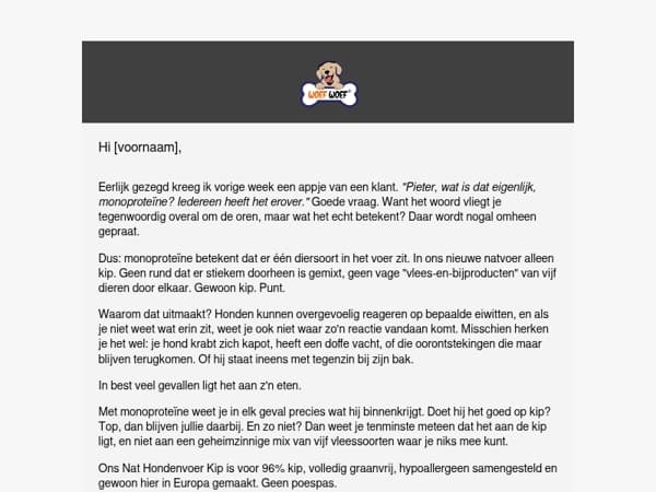 Krabt jouw hond zich vaak? Dit kan met zijn voer te maken hebben