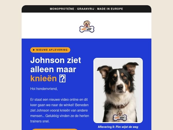Johnson is opzoek naar herten trainers.