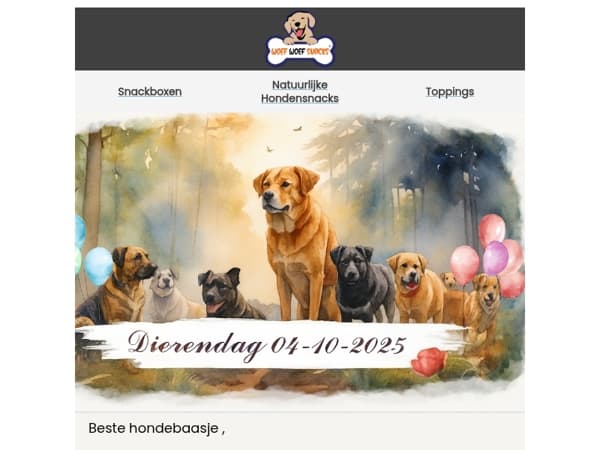🚨 Laatste kans: Dierendag eindigt vanavond! 🐾