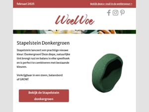 Nieuw: Stapelstein® Donkergroen én de Stapelstein® Grow!