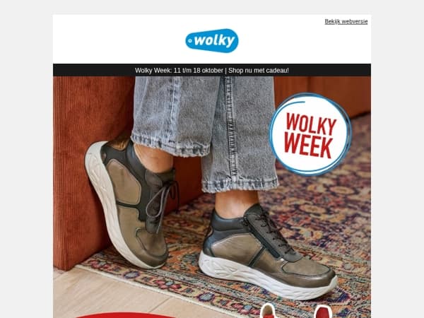 😍 Wolky-fan, profiteer als eerste van de Wolky Week!