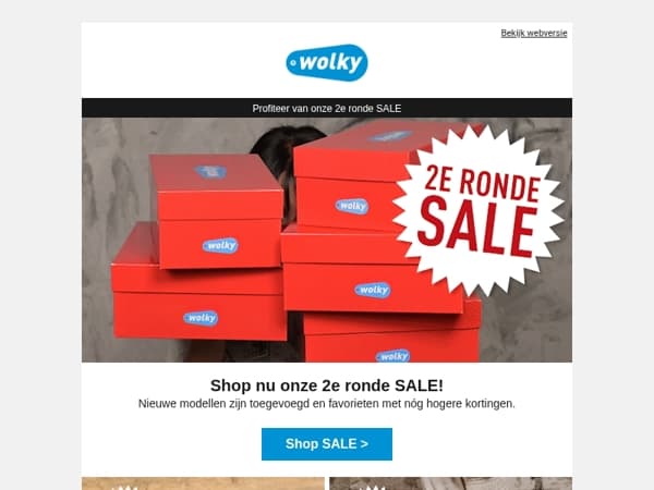 🔥 Mis onze 2e ronde SALE niet!