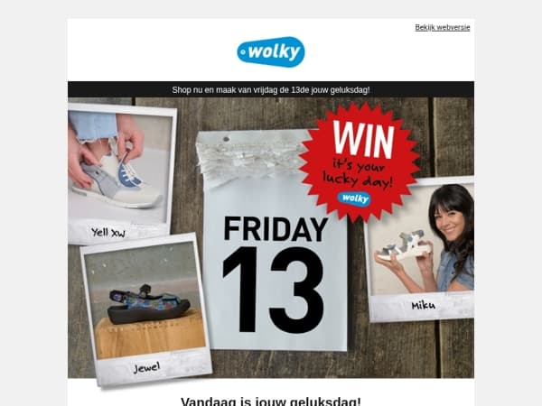 🍀 Win met nummer 13