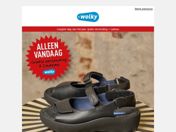 😍 Alleen vandaag gratis verzending + cadeau!