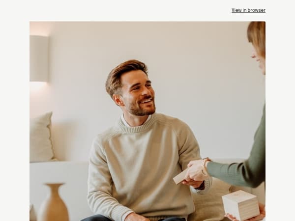 Finding a gift that finally measures up