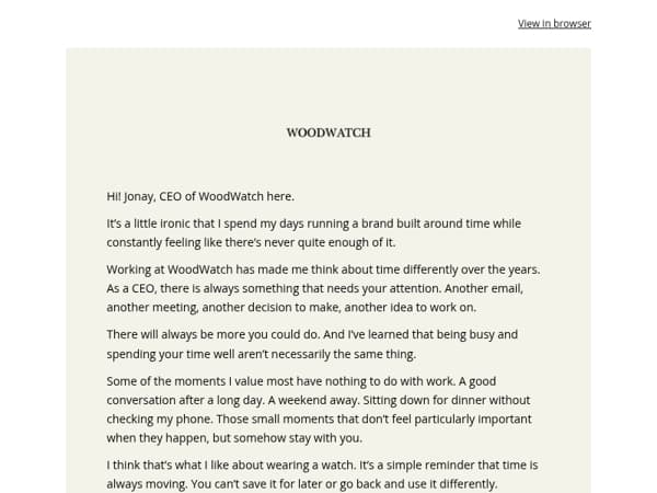 What being CEO taught me about time
