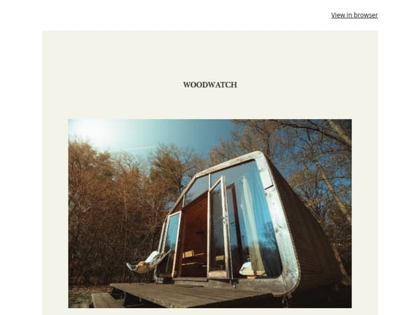 Cabiner X WoodWatch - Book your cabin stay with 10% OFF 🍃