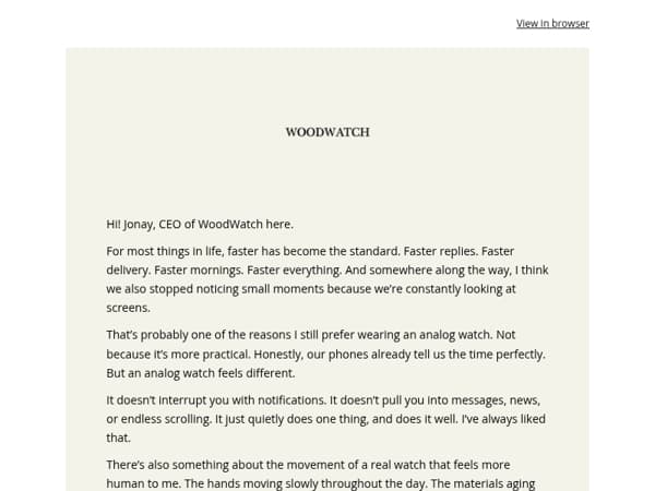 Why I still wear an analog watch