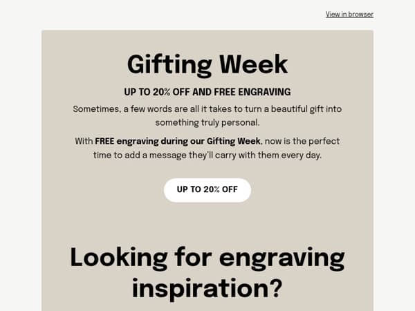 Make it personal for FREE!