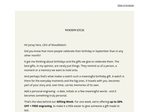 There’s something special about birthdays