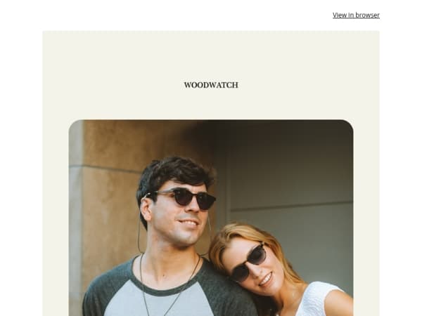 Last chance to get 25% OFF on our Wooden Sunglasses! 🕶️