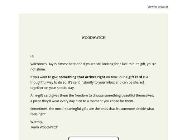 Still looking for a Valentine’s gift? 🤍
