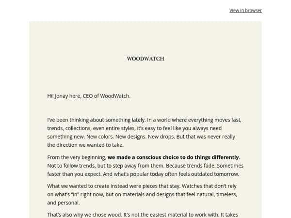 Why we don’t follow trends