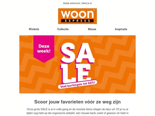 🛋️ Geef je huis een SALE-update