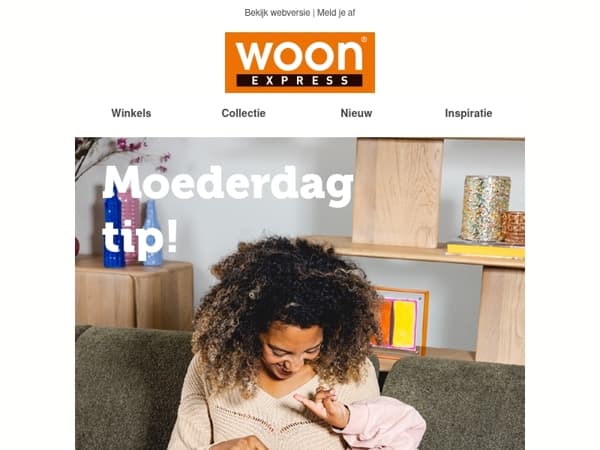 Maak haar huis (nóg) gezelliger op 10 mei 🏠