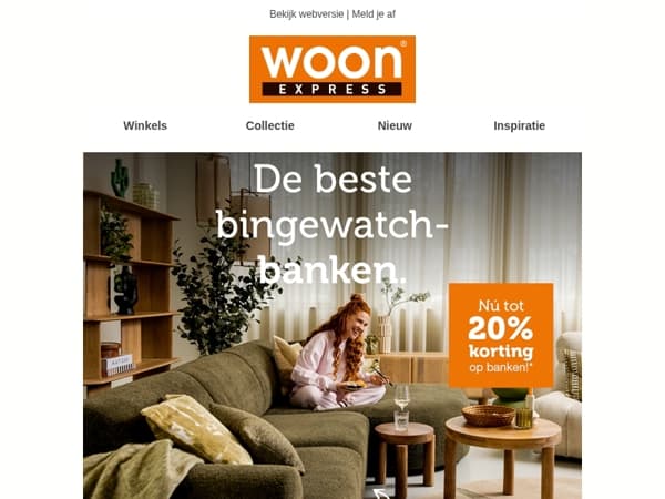 Trakteer jezelf op comfort én 11% korting!