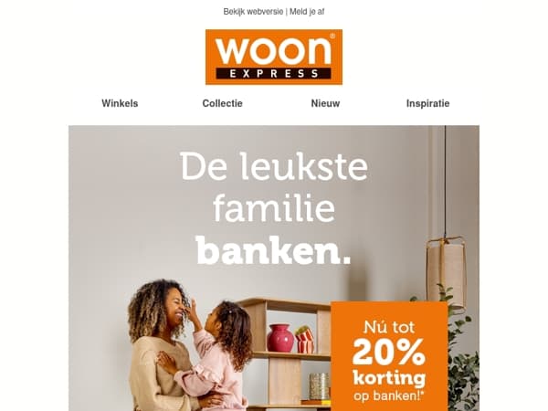 🛋️ Jouw droombank, nu met 20% korting!