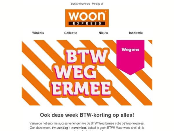 Wegens succes verlengd 😍
