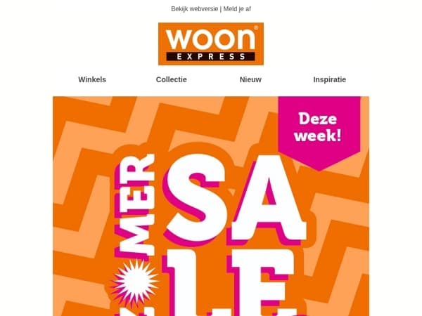 Sale | Tot 50% korting
