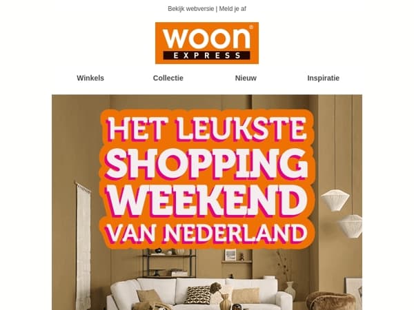 Alleen dit weekend: 10% korting op ALLES!