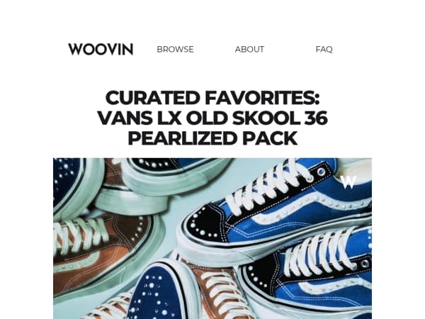 Curated Favorites: Vans LX Old Skool 36 Pearlized Pack