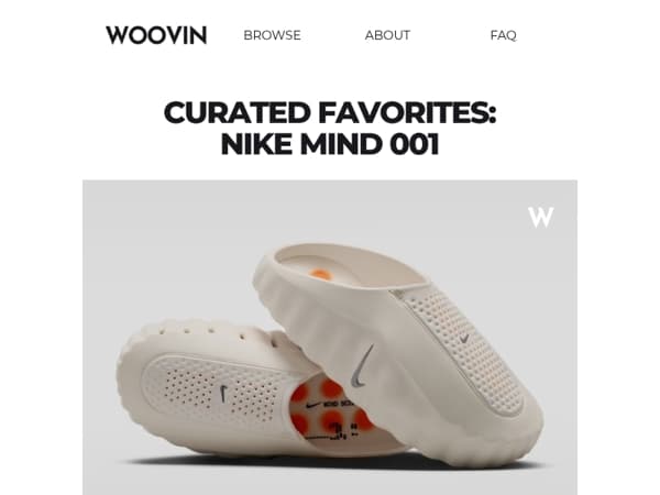 Curated Favorites: Nike Mind 001