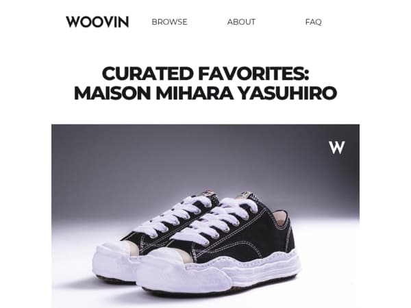 Curated Favorites: Maison Mihara Yasuhiro