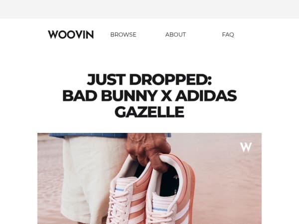 Just Dropped: Bad Bunny X adidas Gazelle