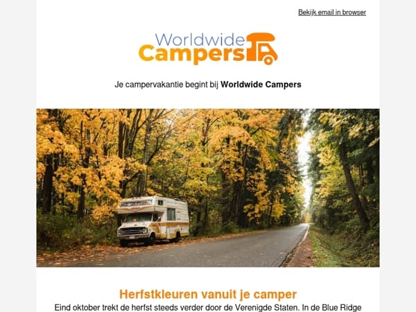 Waar zie je nu de herfstkleuren in Amerika?