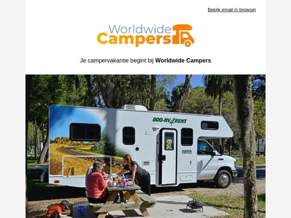 Boek nu voordelig je huurcamper