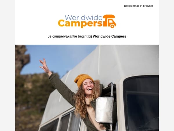 Black Friday Deals bij  Worldwide Campers