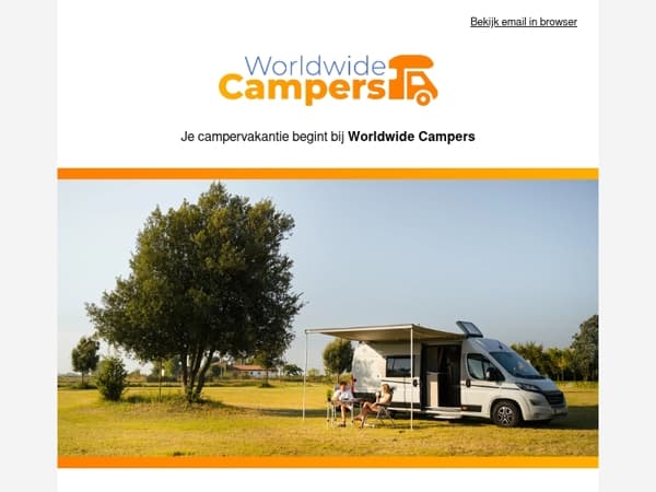 Deze zomer nog weg? Huur een camper dicht bij huis