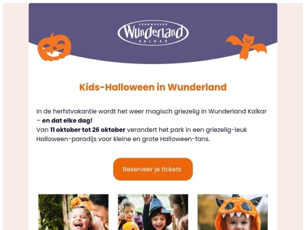 Herfstvakantieplezier met 'Kids-Halloween'