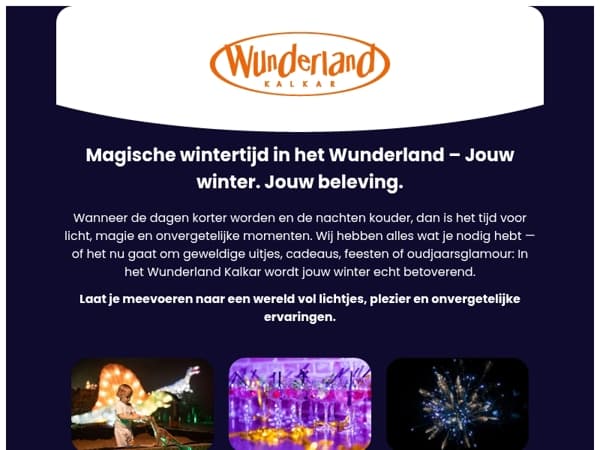 ✨ Magische wintertijd in het Wunderland 