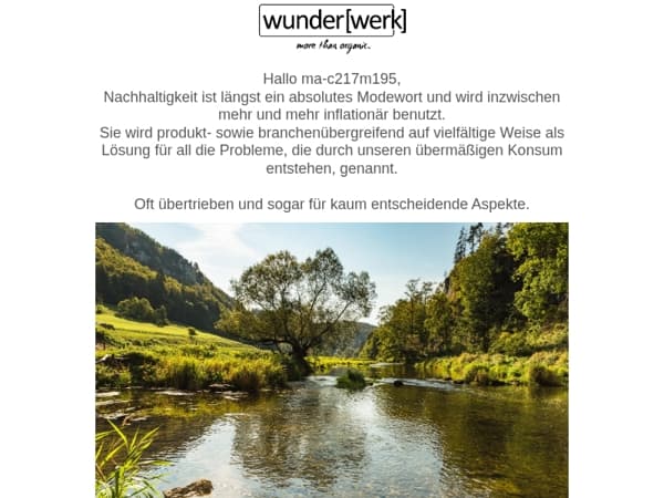 Was bedeutet Nachhaltigkeit überhaupt?