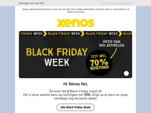 🖤💛 LAATSTE DAG Black Friday! 🖤💛