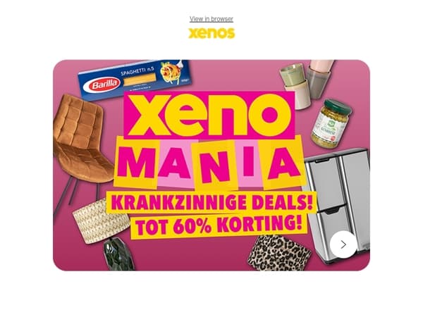 Xenomania: deals tot 60% korting