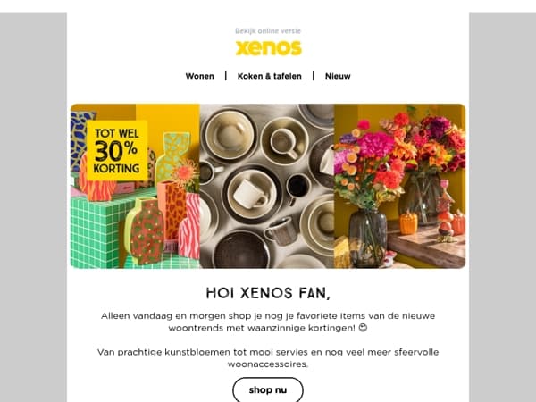 Laatste kans korting op de allernieuwste woontrends