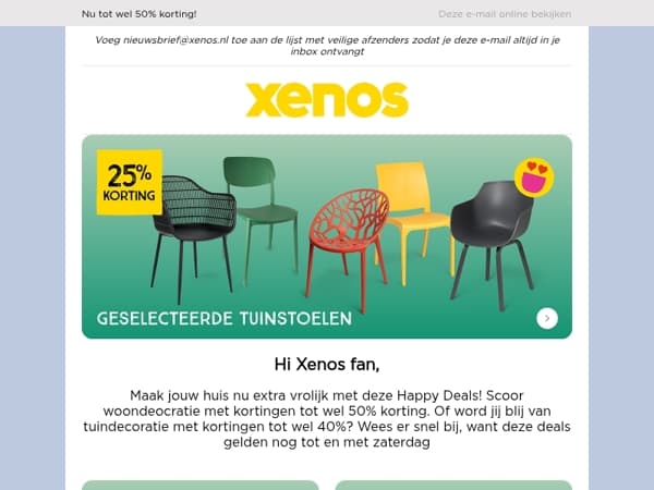 Jouw laatste kans op Happy Deals 😍