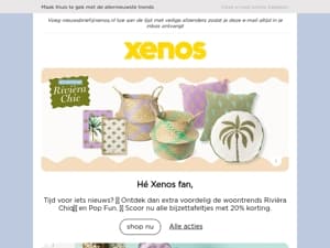 20% korting op alle bijzettafeltjes