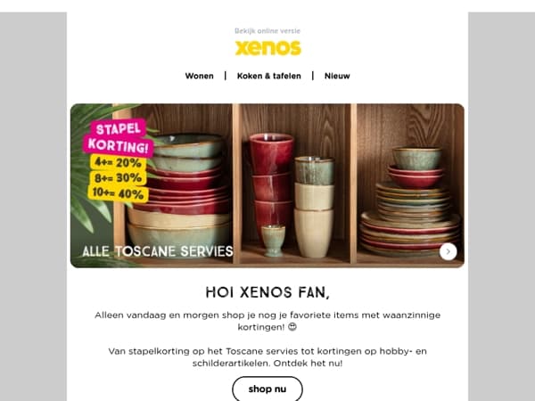 Laatste kans: shop nu met korting ✨